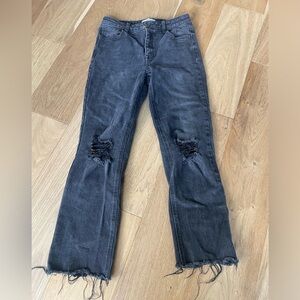 Harper Heritage high rise straight jeans 27
